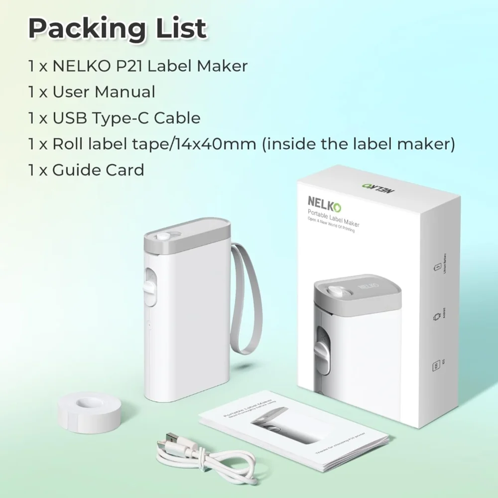 Nelko Bluetooth Label Maker